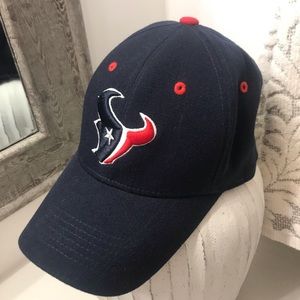 Reebok  NFL Houston Texans Navy Blue Baseball Cap Hat USA Patent Progress